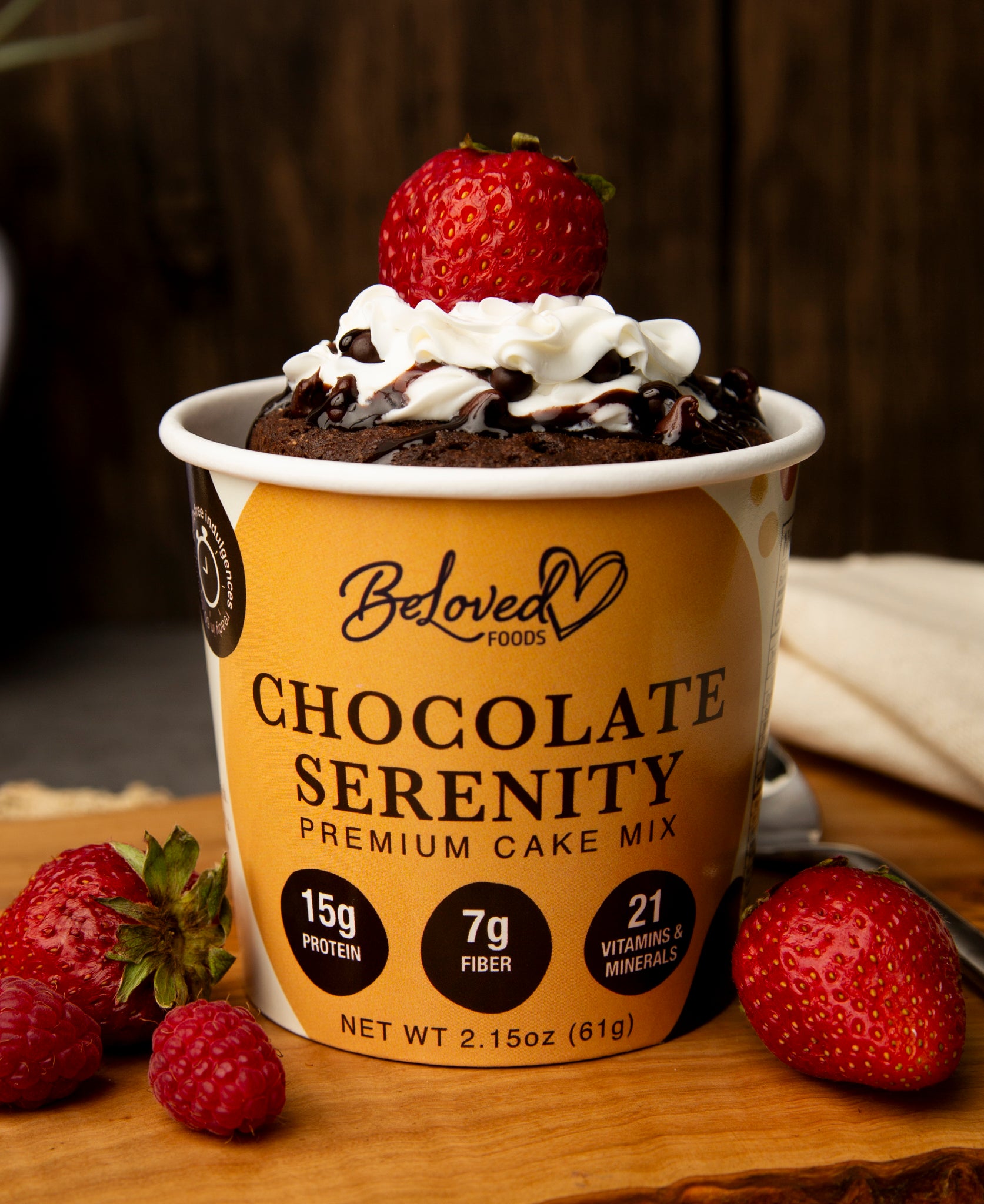 High Protein Chocolate Cake Mix – Guilt-Free, Microwave-Ready