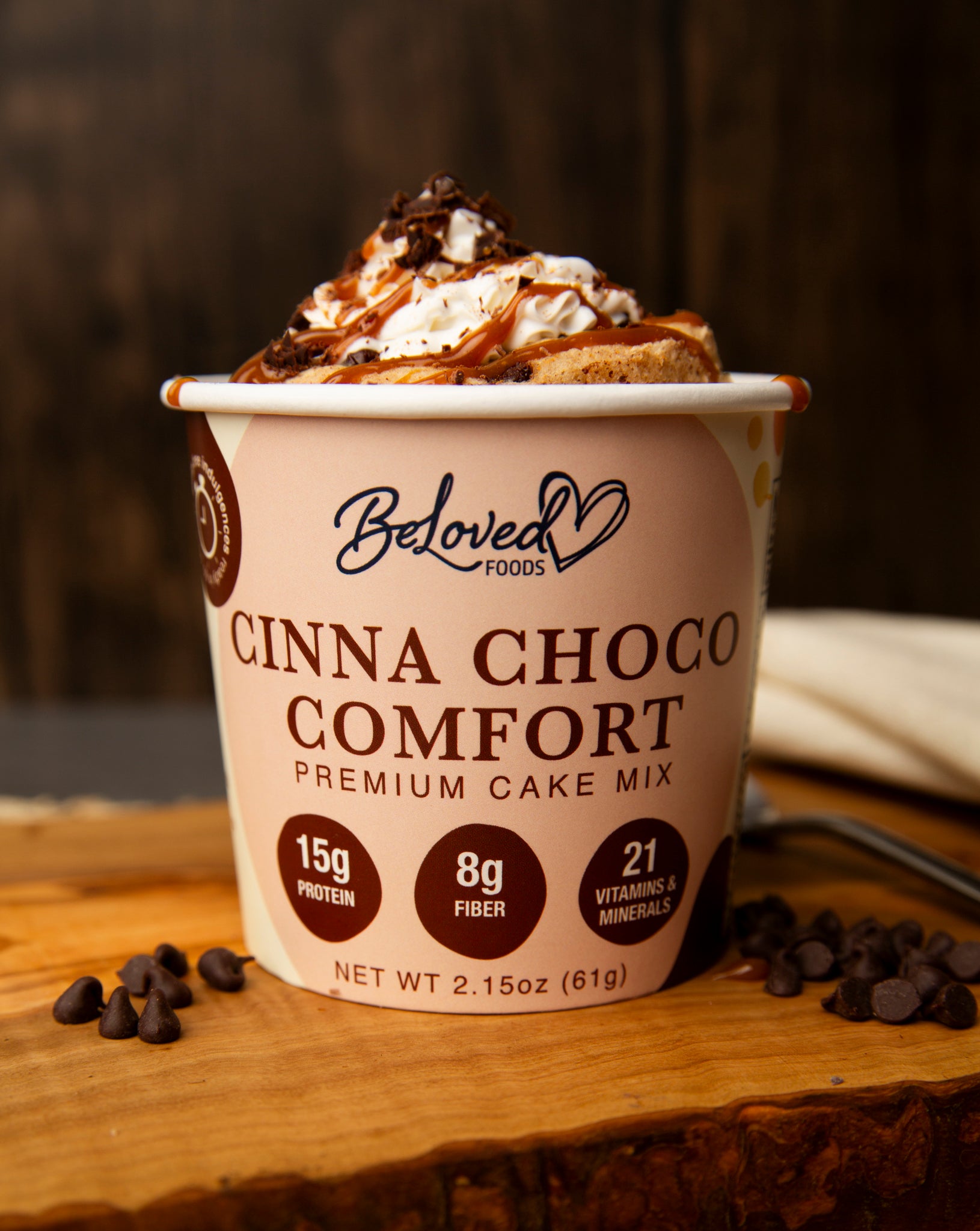 Cinna Choco Comfort Protein Mug Cake – High Protein, Low Sugar