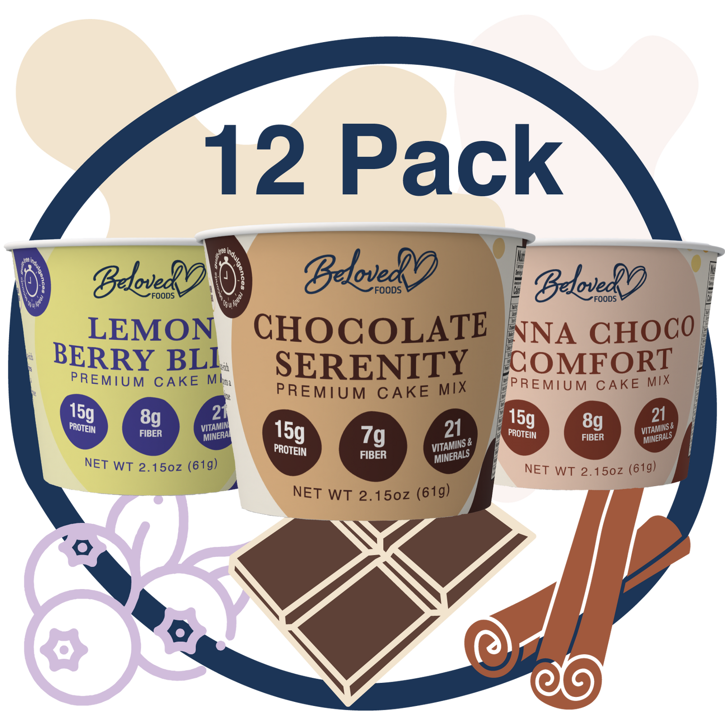 Premium Cake Mix Signature Variety Pack